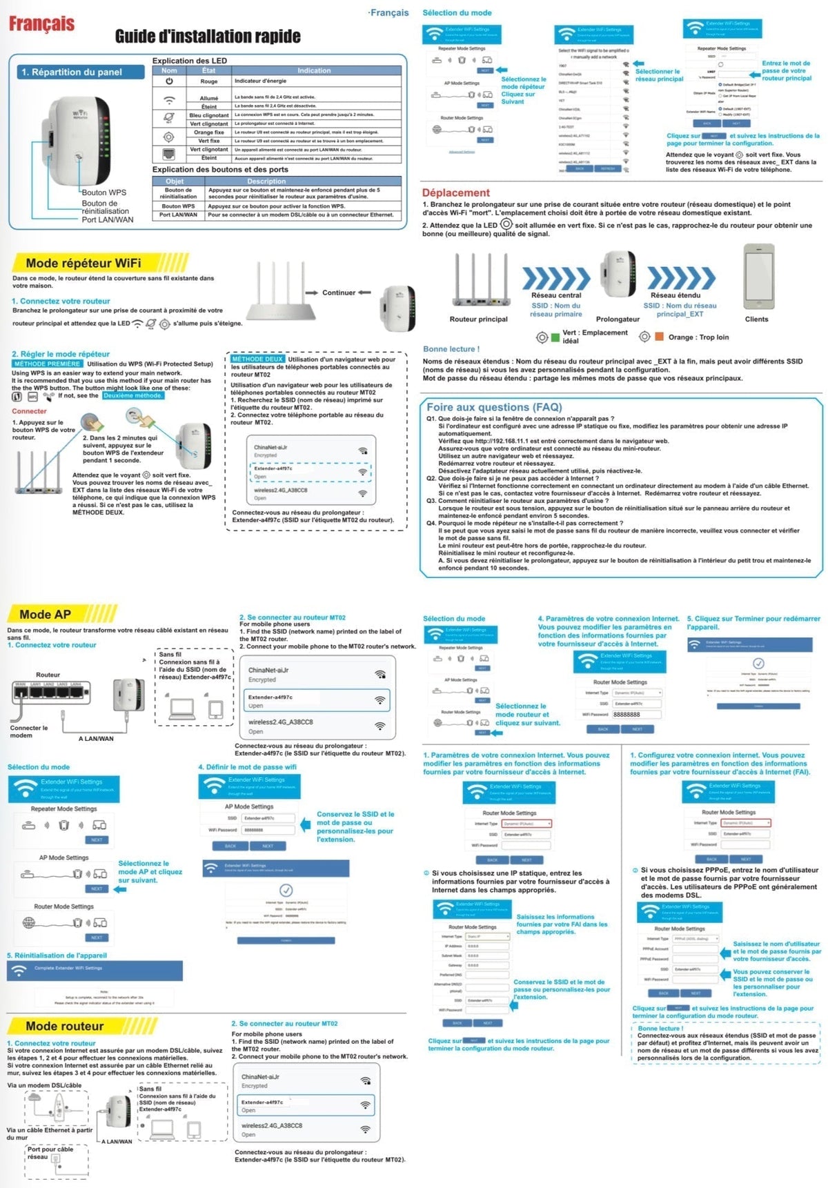 Guide d'installation rapide